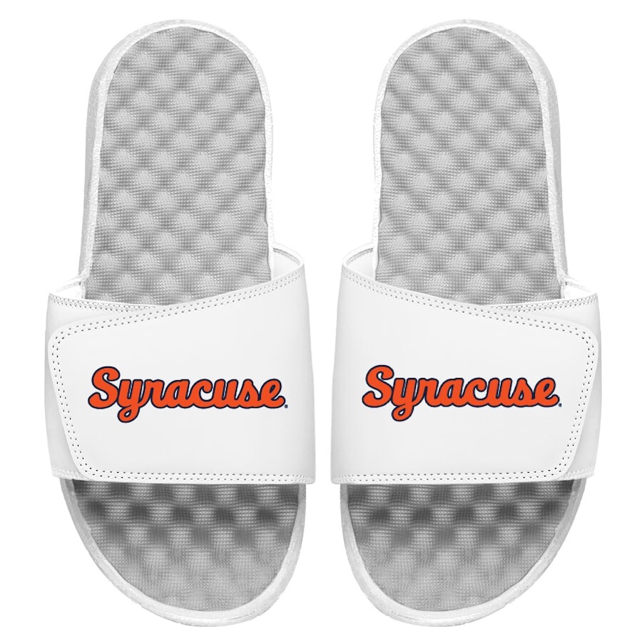 

Шлепанцы ISlide Syracuse Orange, белый