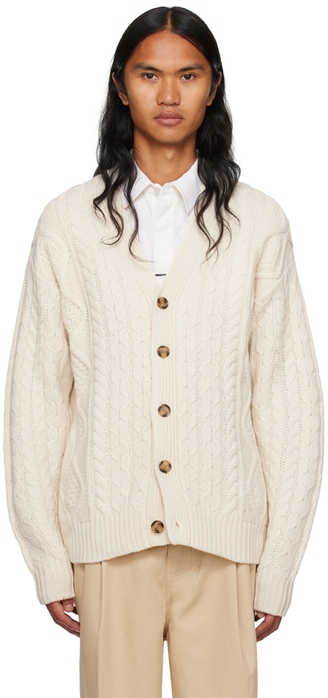

Off-White Le Cardigan Кардиган Torsades Drole De Monsieur