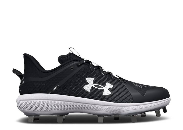 

Кроссовки Under Armour YARD LOW MT 'BLACK WHITE', черный