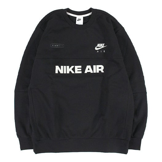 

Толстовка Nike Air Men's Brushed Back Fleece Crew Logo, мультиколор