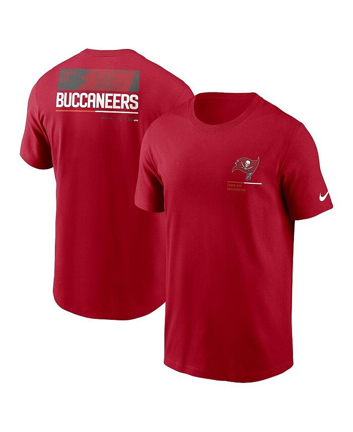 

Мужская красная футболка Tampa Bay Buccaneers Team Incline Nike, красный