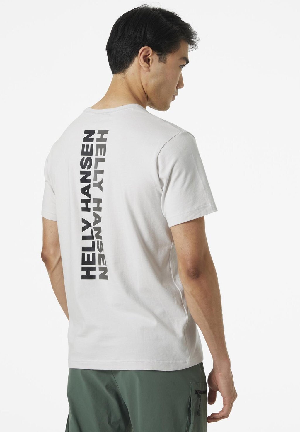 

Футболка с принтом CORE GRAPHIC Helly Hansen, цвет nimbus cloud