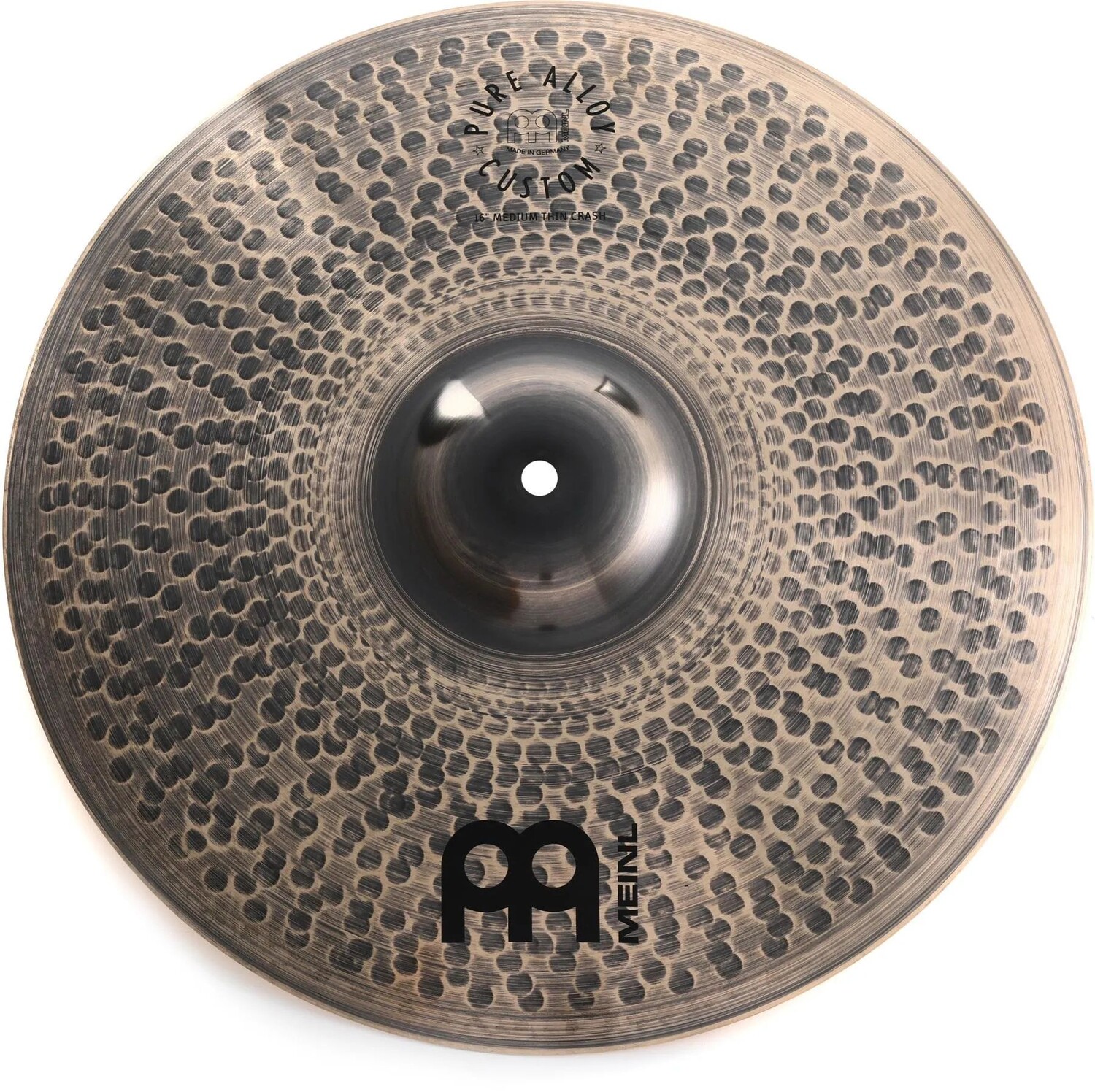 

Тарелки Meinl 16 дюймов из чистого сплава Custom Medium Thin Crash Cymbal