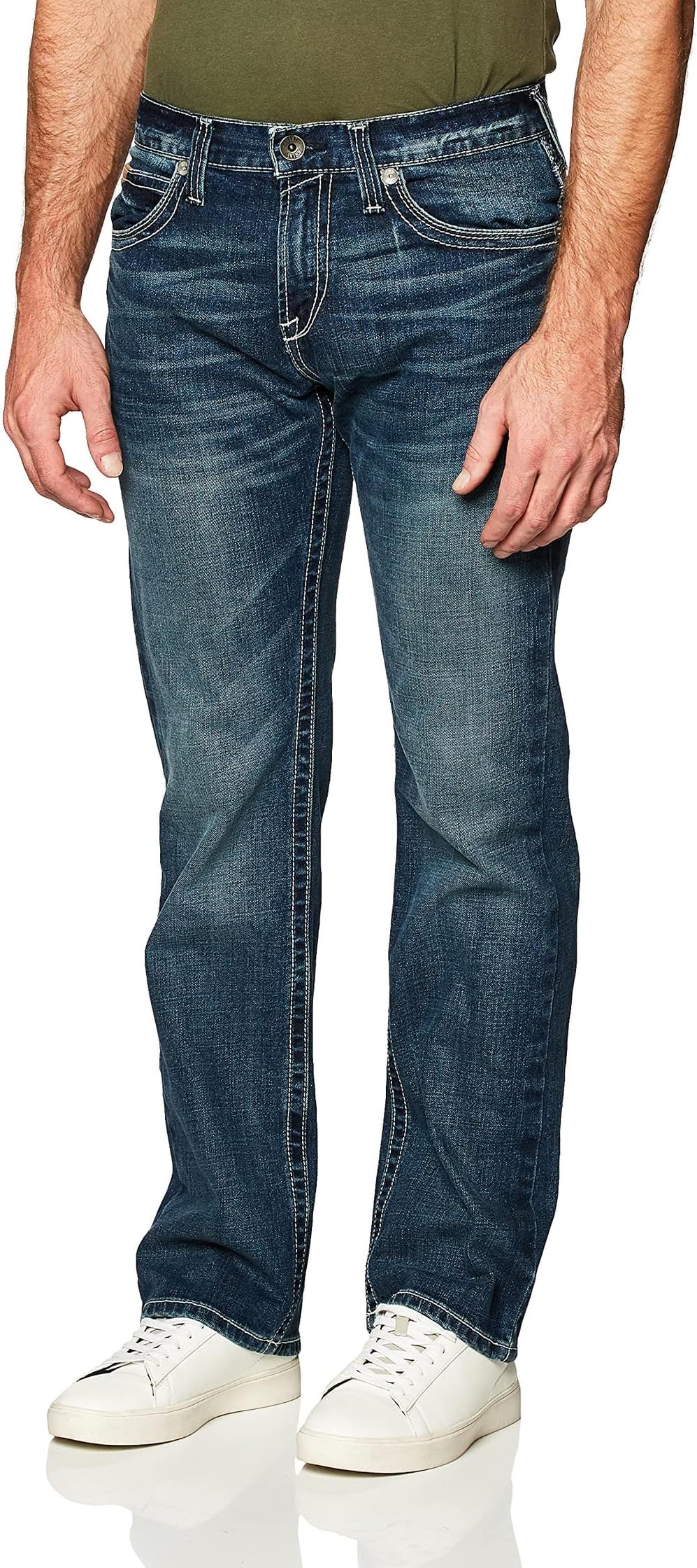 Джинсы M7 Straight Leg Coltrane Jeans in Silverton Ariat, цвет Silverton