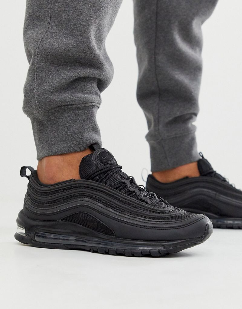 

Nike Air Max - 97 Спортивная обувь, тройной черный