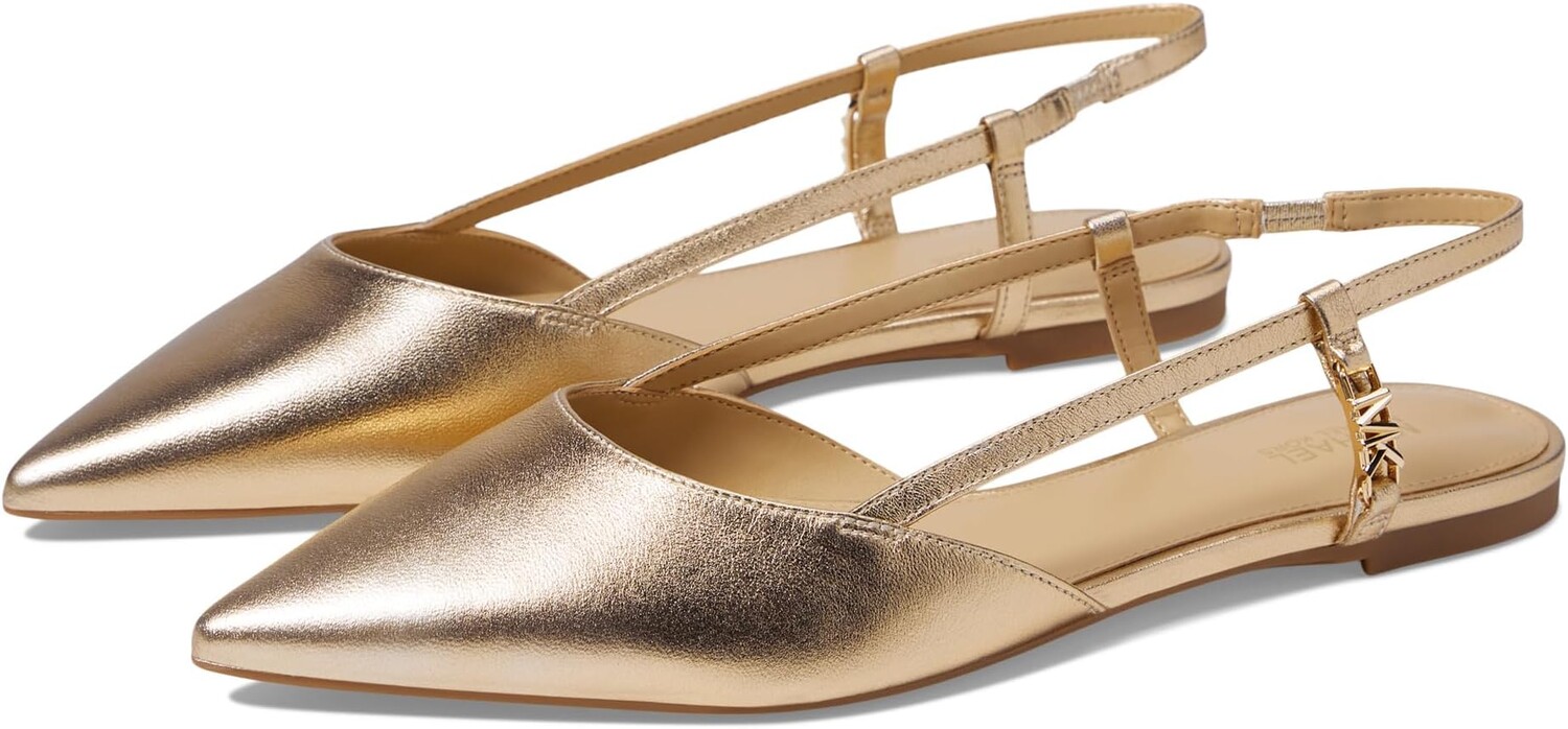 

Балетки Veronica Flex Flat MICHAEL Michael Kors, цвет Pale Gold