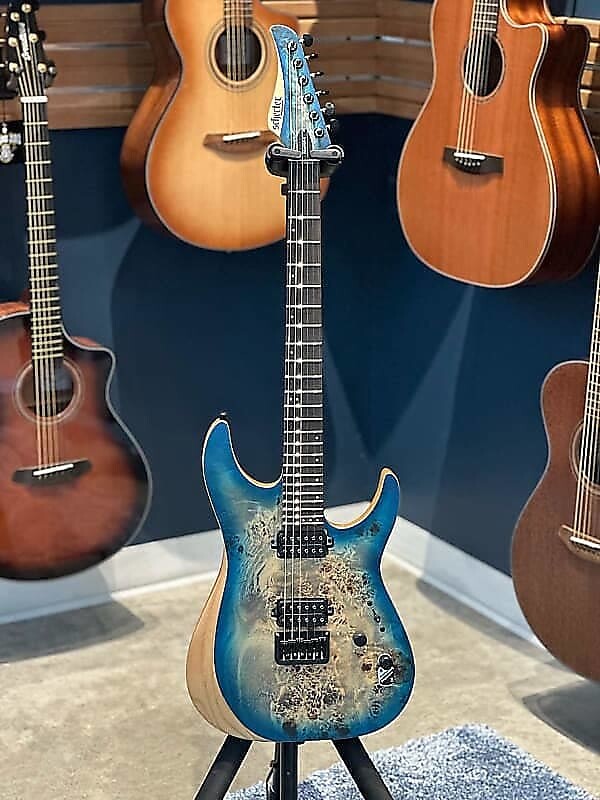 

Электрогитара Schecter Reaper-6 2019 - Present - Satin Sky Burst
