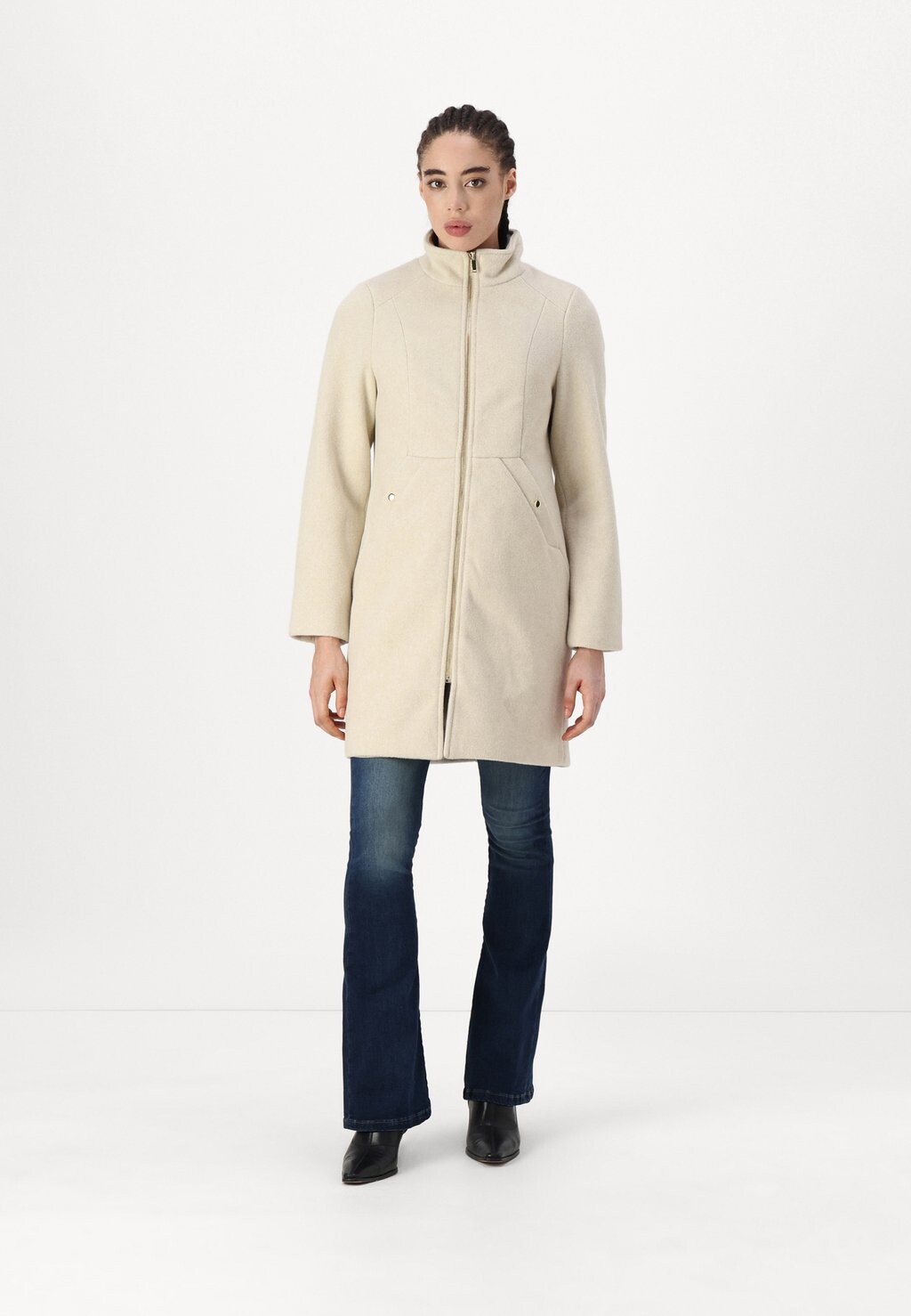 

Классическое пальто VMCLARASIA Vero Moda, бежевый
