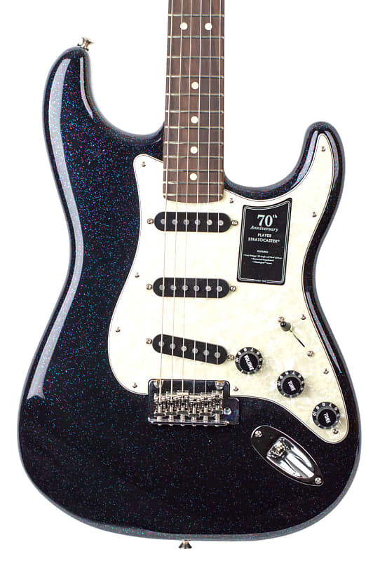 

Электрогитара Fender 70th Anniversary Player Stratocaster Nebula Noir #4