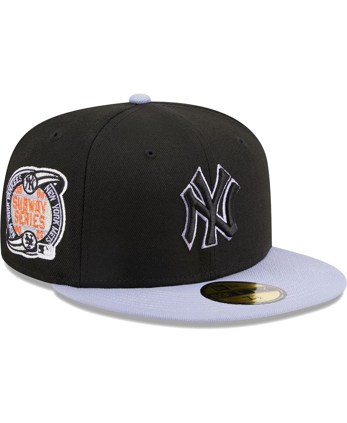 цена Мужская черная приталенная шляпа New York Yankees 59FIFTY New Era