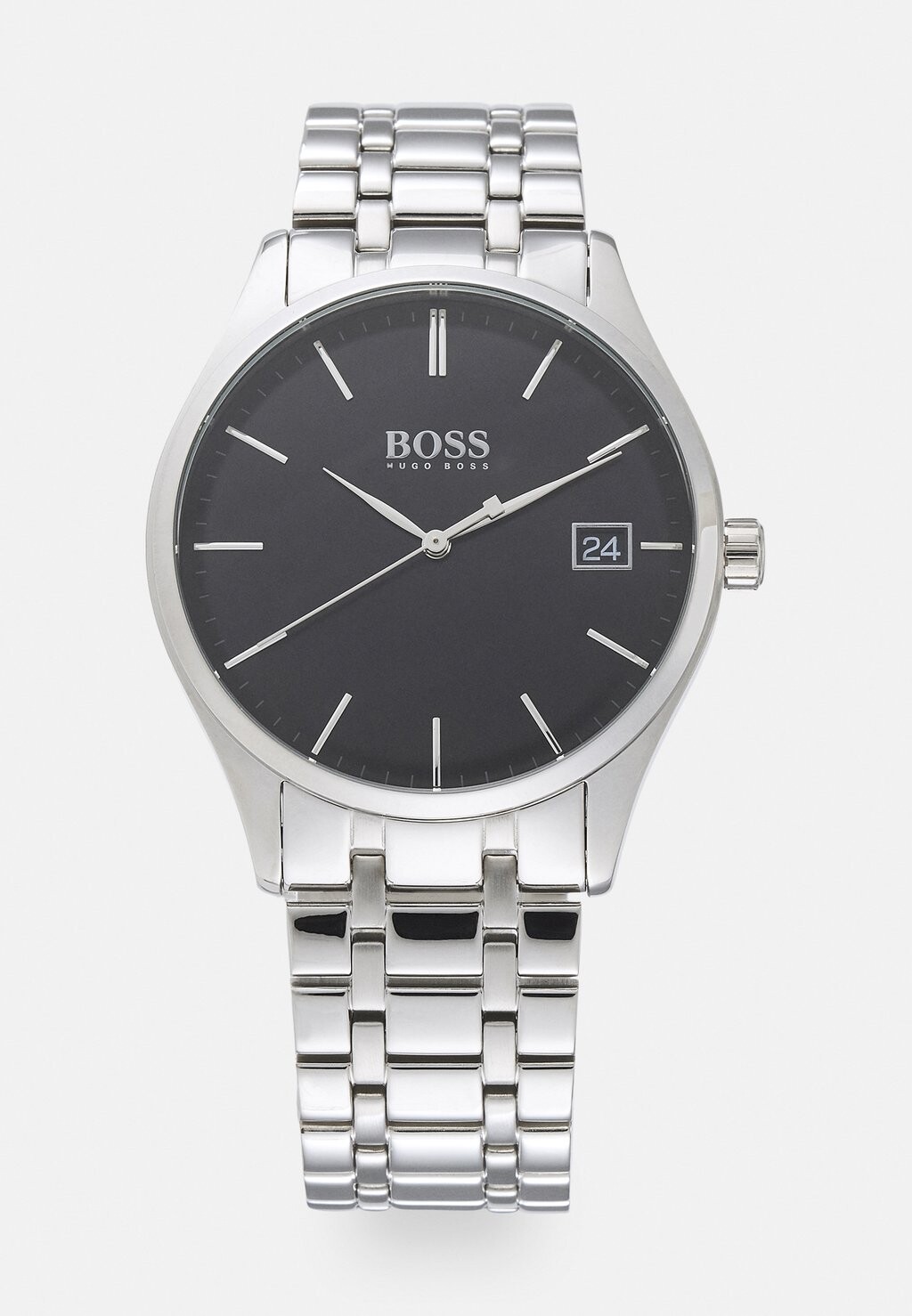 

Часы Commissioner BOSS, цвет silver-coloured/black