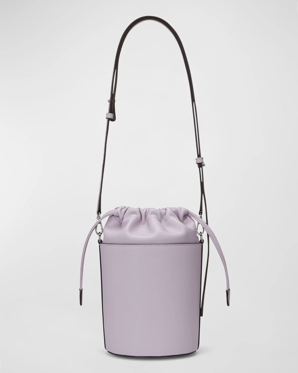 

Кожаная сумка-мешок Chloe на шнурке Oryany, цвет Stock Purple