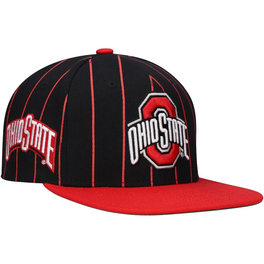 

Бейсболка Mitchell & Ness Ohio State Buckeyes, черный