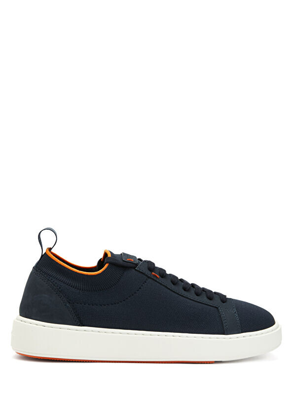 

Мужские кожаные кроссовки Santoni Sport, синий