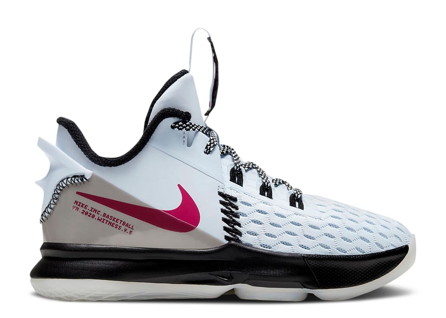 

Кроссовки Nike Lebron Witness 5 Ps 'Football Grey Fireberry', серый