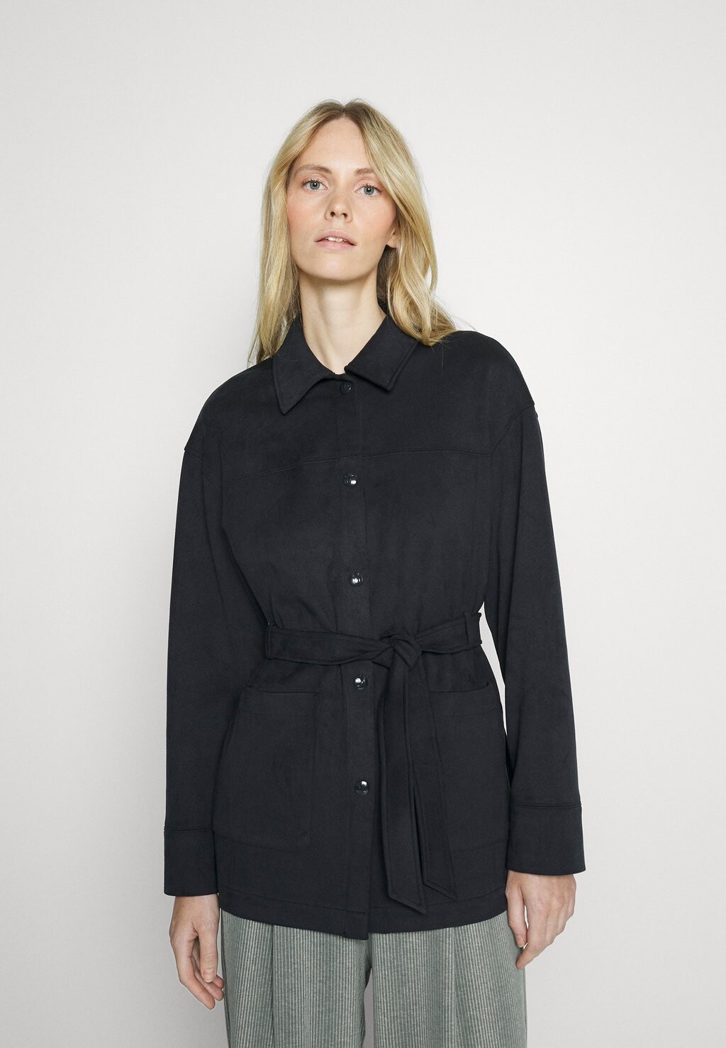 

Куртка из синтетической кожи Max Mara Leisure DIMITRA, синий