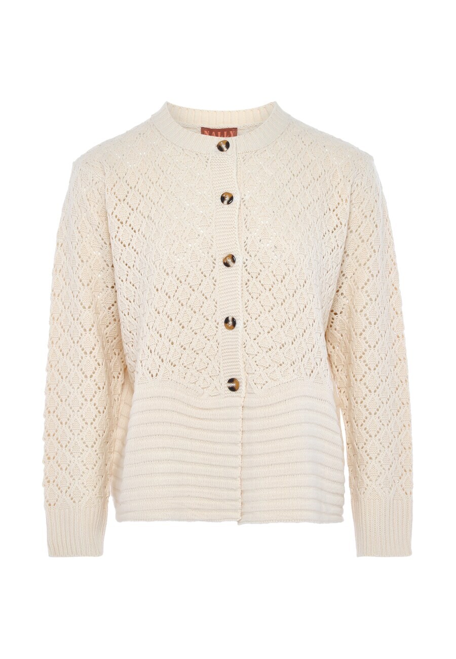 

Вязаный кардиган Nally, цвет Wool White