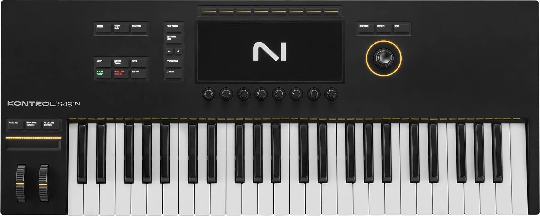 Интеллектуальный контроллер клавиатуры Native Instruments Kontrol S49 Mk3 midi клавиатура native instruments komplete kontrol s49