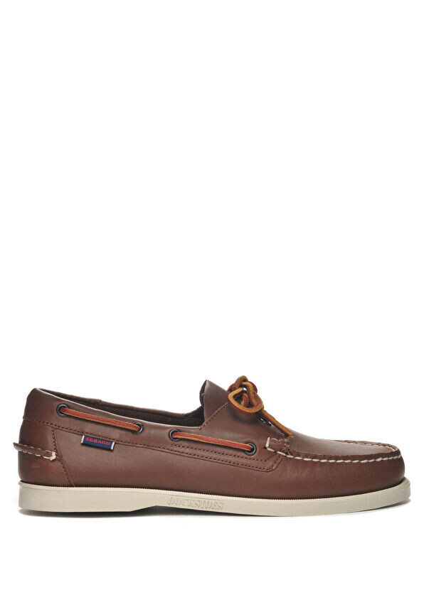

Мужские кожаные лоферы Docksides Portland Sebago, коричневый