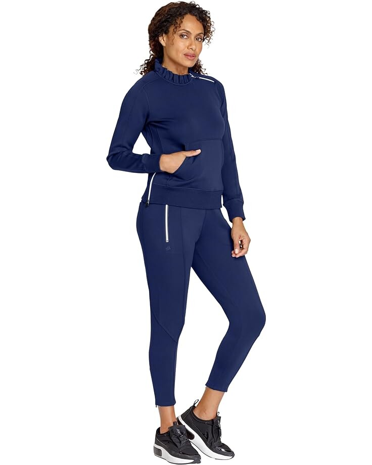 

Толстовка Tail Activewear Condoleezza Flounce Collar, темно-синий
