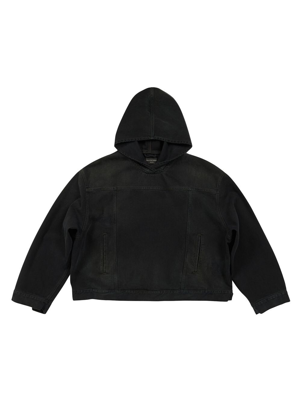 

Толстовка с капюшоном Balenciaga, черный