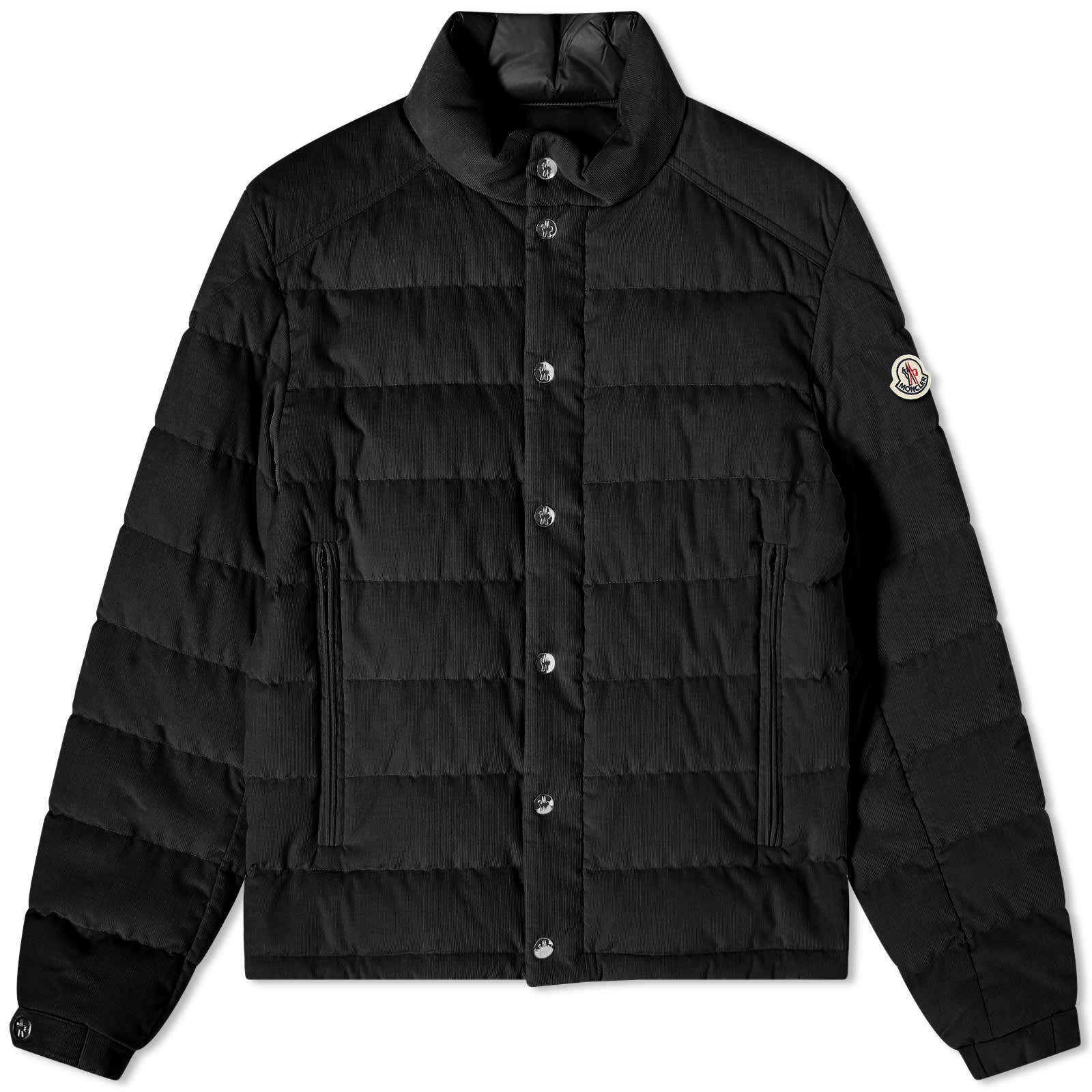 Куртка Moncler Rochebrune Corduroy Padded, черный