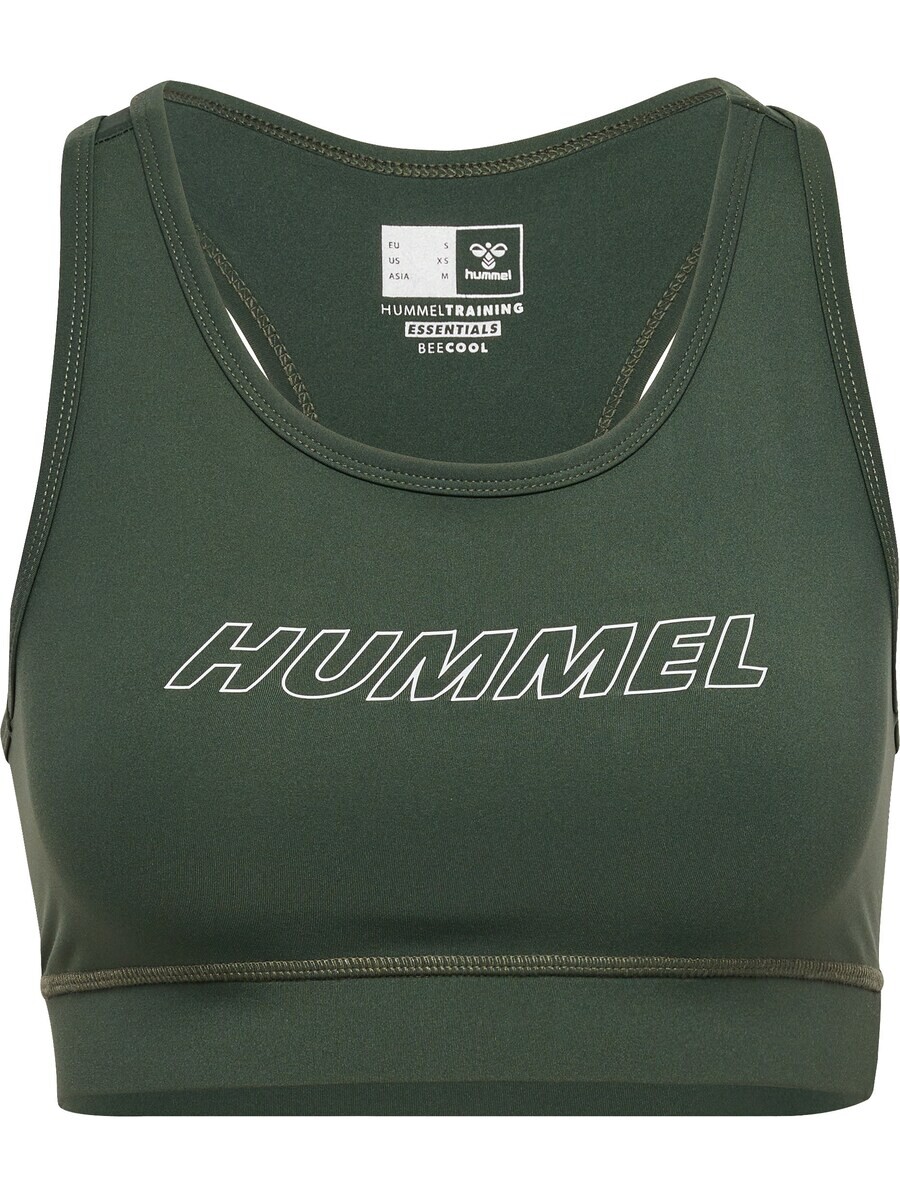 

Спортивный топ Hummel Sports Top FUNDAMENTAL, оливковый