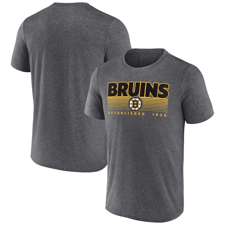 

Футболка с коротким рукавом Fanatics Branded Boston Bruins, угольный