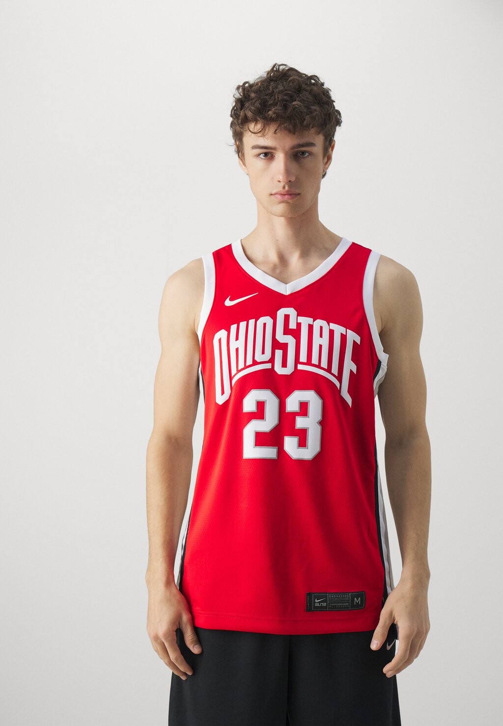 

Джерси НБА Ncaa Ohio Limited Lebron James Nike, цвет university red/white