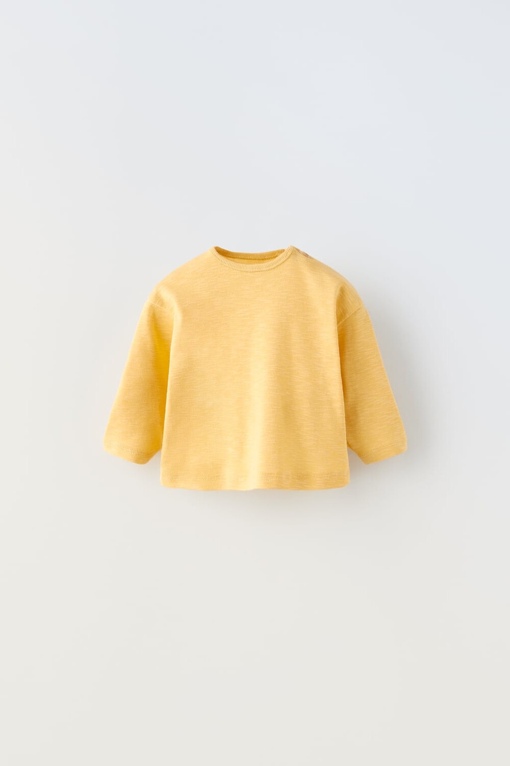 

Обычная футболка ZARA, охра