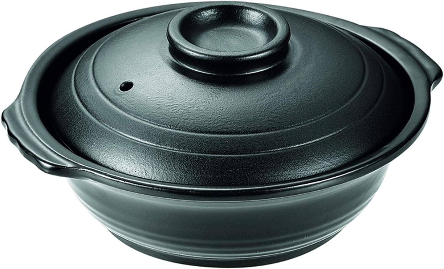 

Жемчужно-металлическая кастрюля HB-5213 Wagokoro Kaiseki, керамика, Black