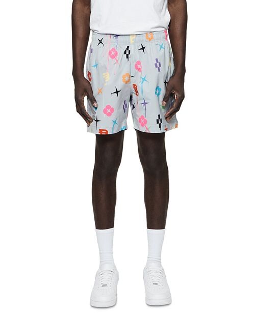 

Все вокруг короткие Purple Brand, цвет Multi