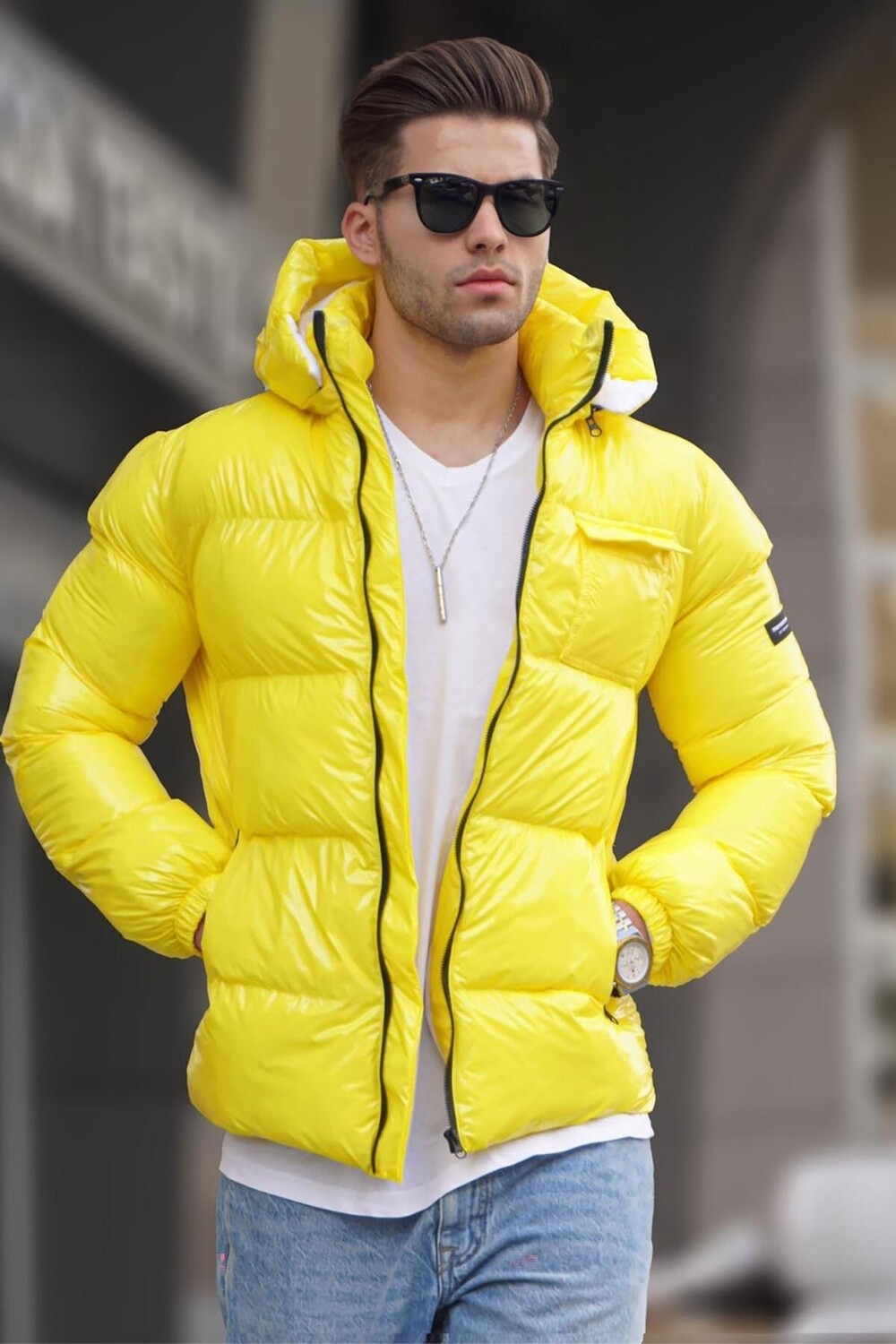 

Пальто Madmext, желтый