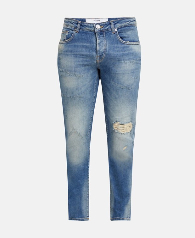 

Джинсы узкого кроя Goldgarn Denim, синий