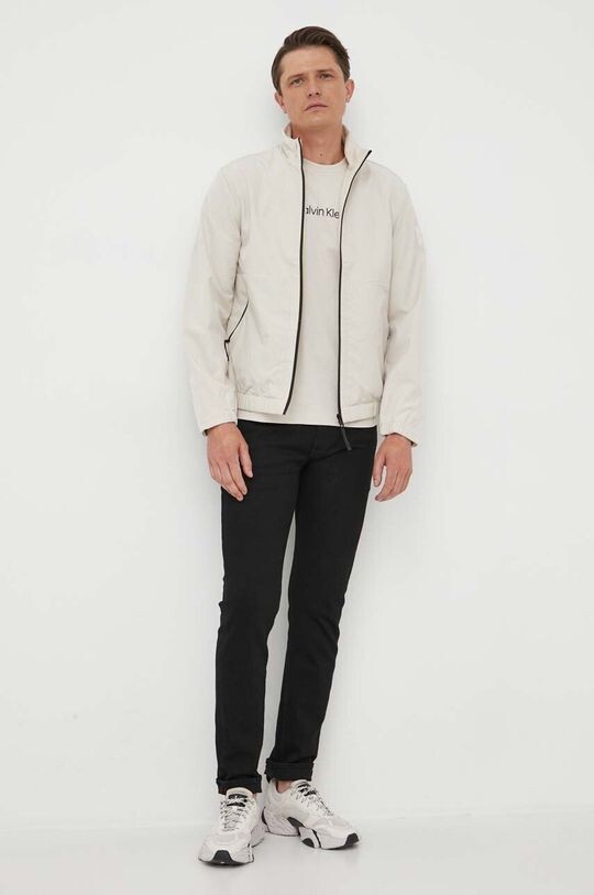 Куртка Кэлвин Кляйн Calvin Klein, бежевый