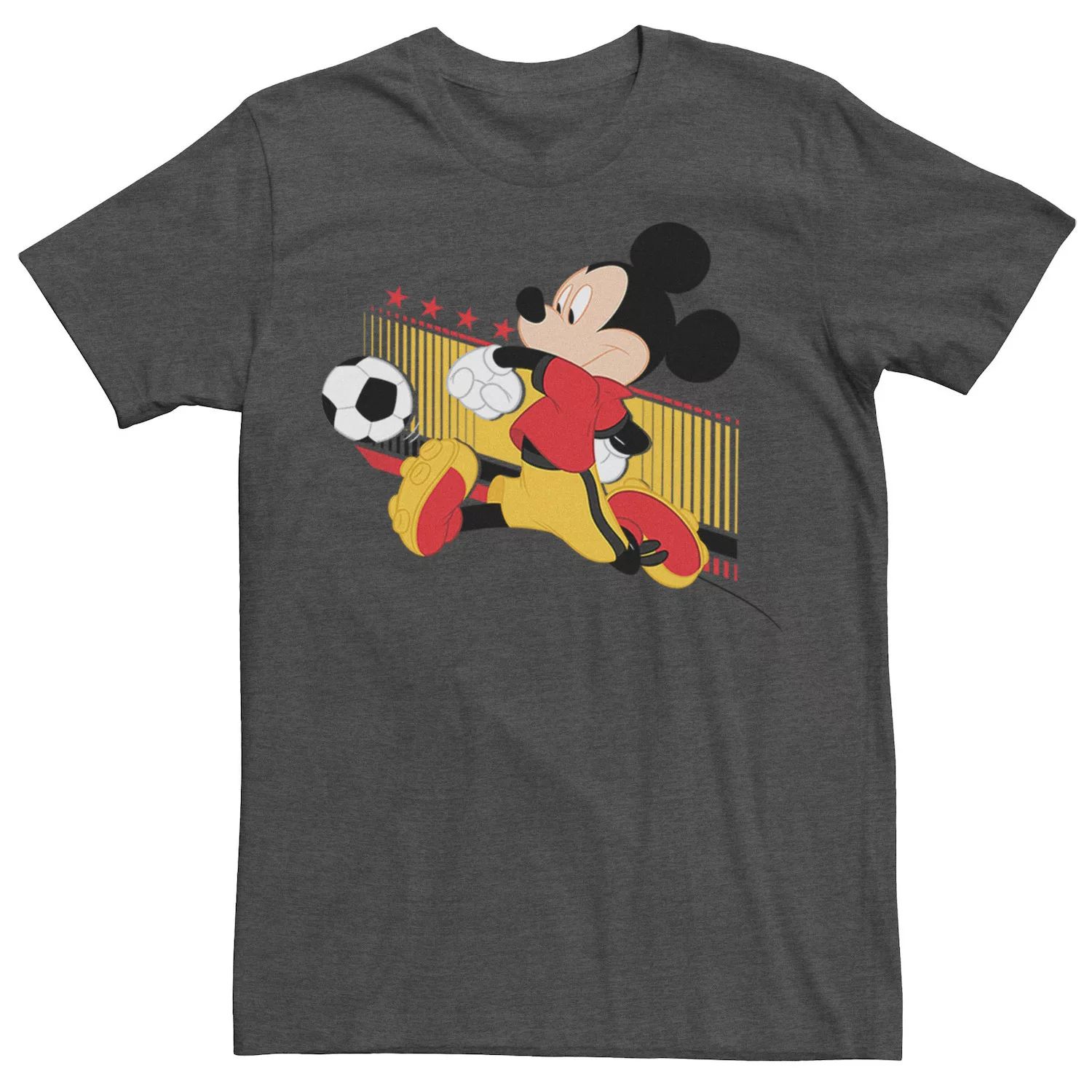 Мужская футболка с изображением Микки Мауса, немецкая футбольная форма, портретная футболка Disney мужская футболка с изображением микки мауса бразильская футбольная форма портретная футболка disney
