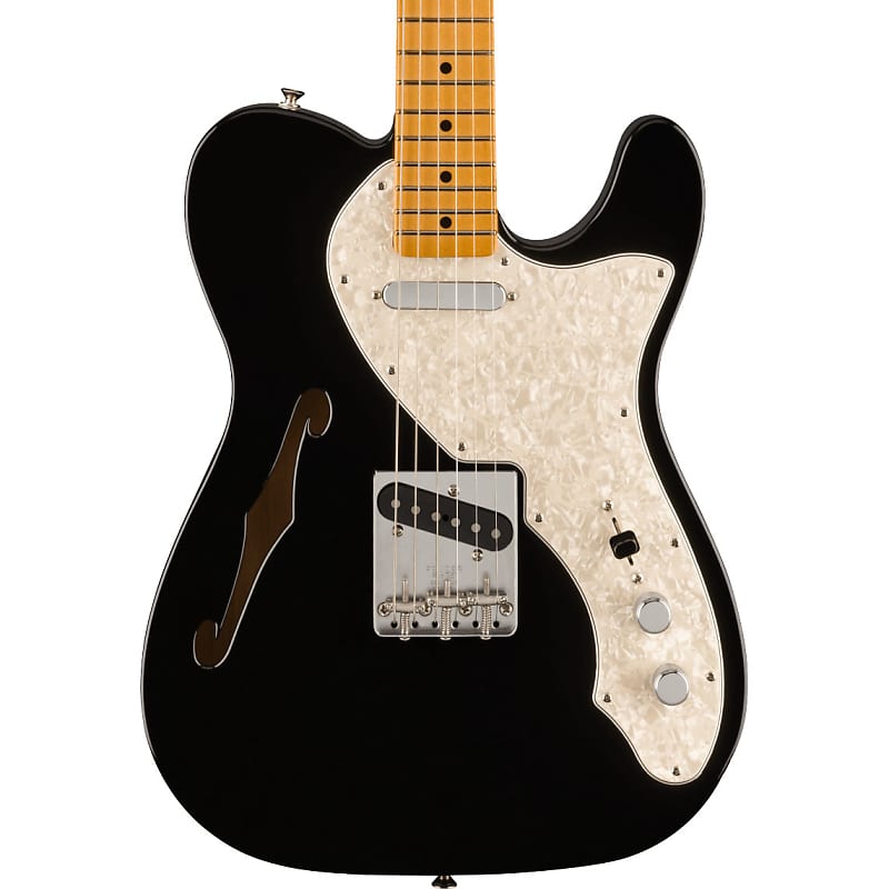 Электрогитара Fender Vintera II 60s Telecaster Thinline - Black цена и фото