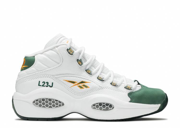 Кроссовки Reebok PACKER SHOES X QUESTION MID 'FOR PLAYER USE ONLY - LEBRON JAMES', белый