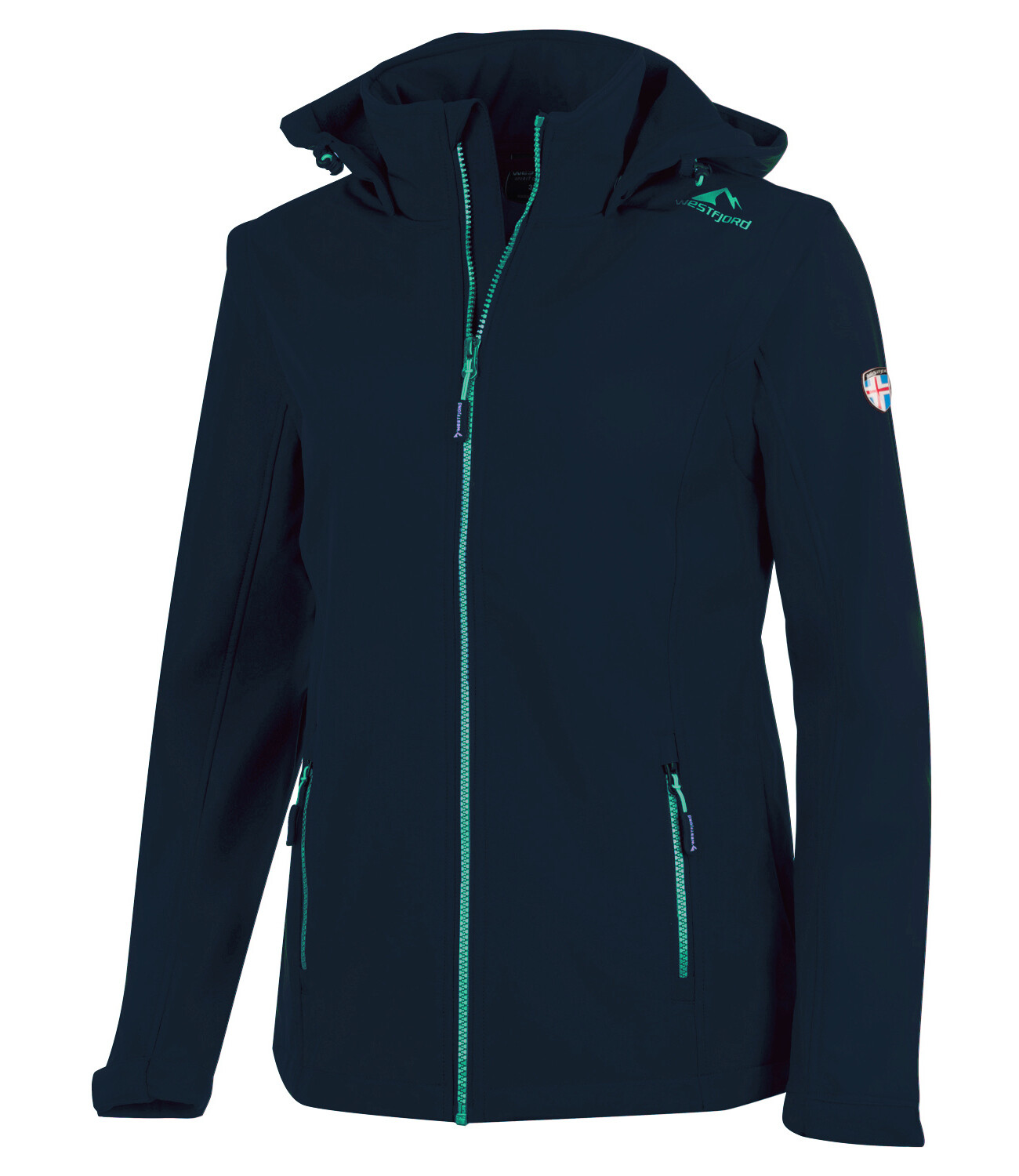 

Куртка софтшелл Westfjord Softshell Jacke Eldfjall XT, цвет Marineblau/Minze
