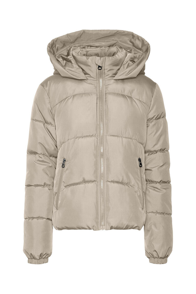 

Женское пуховое пальто с капюшоном Vero Moda, серый