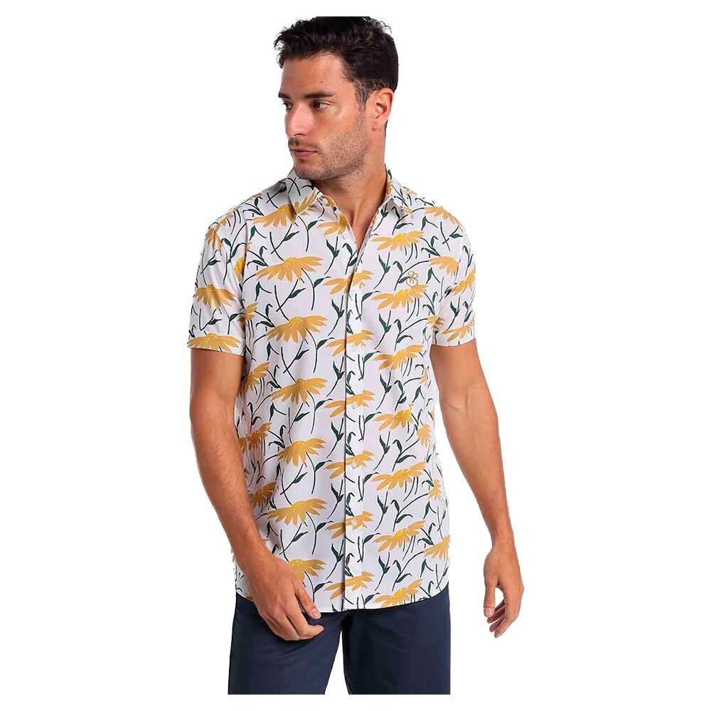 

Рубашка с коротким рукавом Bendorff Printed Floral Confort, коричневый