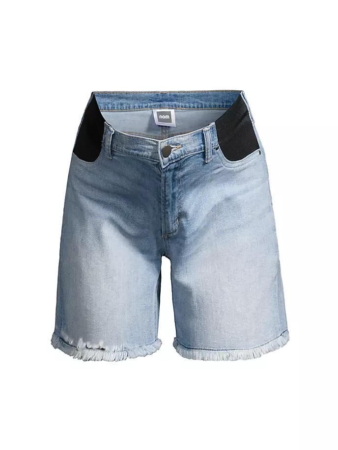 

Джинсовые шорты для беременных Montauk Nom Maternity, цвет pale blue