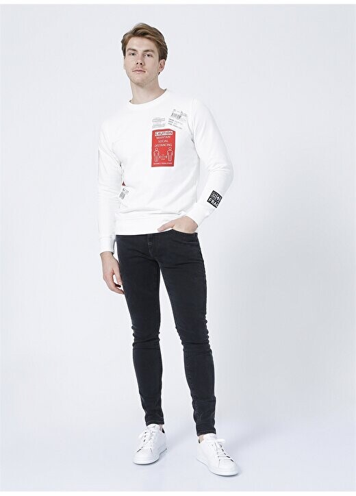 

Мужские джинсовые брюки скинни 0076235214 LEO Дым 90''S Comfort Mavi