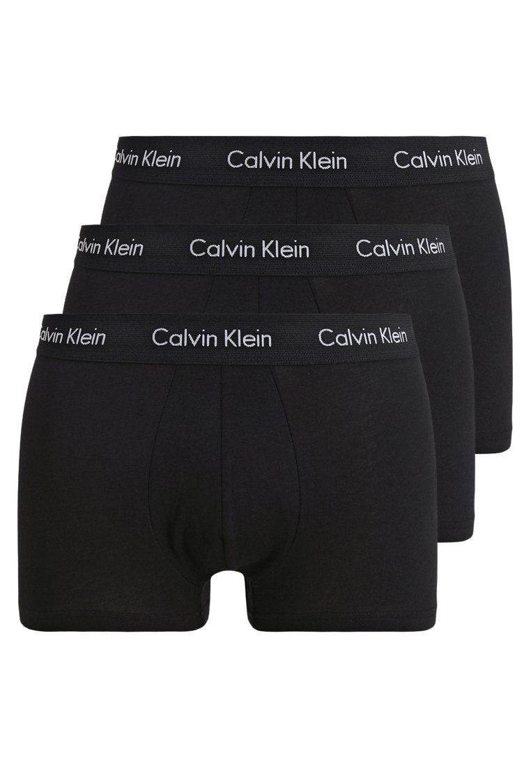 Трусики LOW RISE TRUNK 3 PACK Calvin Klein Underwear, цвет black цена и фото
