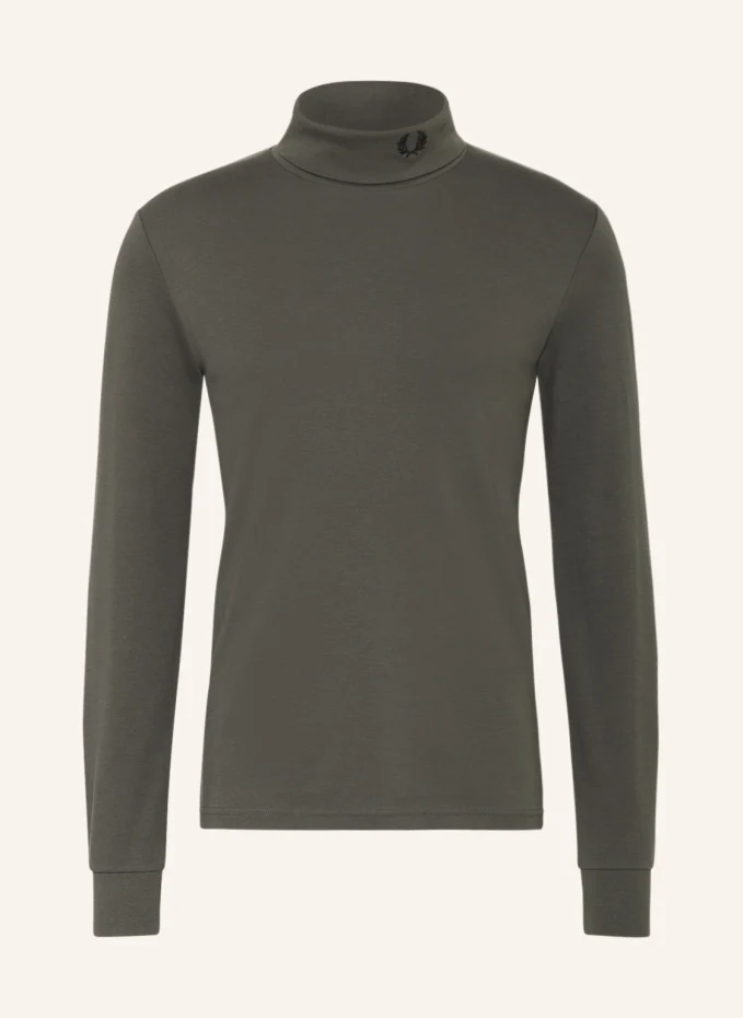 

Водолазка-рубашка Fred Perry, зеленый