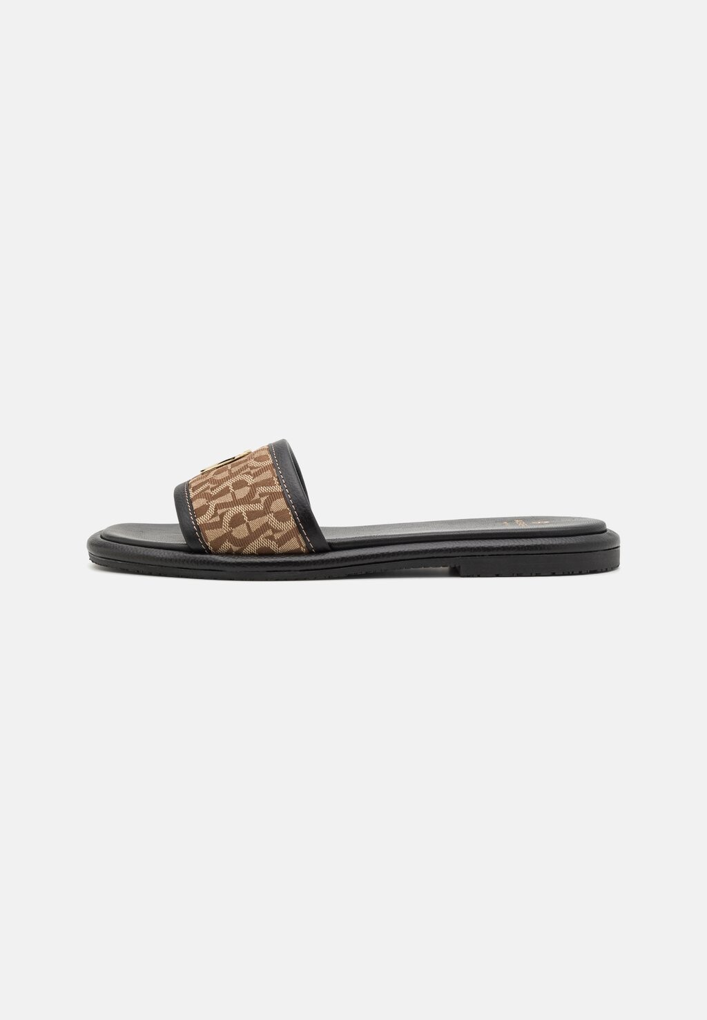 

Туфли-лодочки на плоской подошве LOTTA AIGNER, цвет black/fango