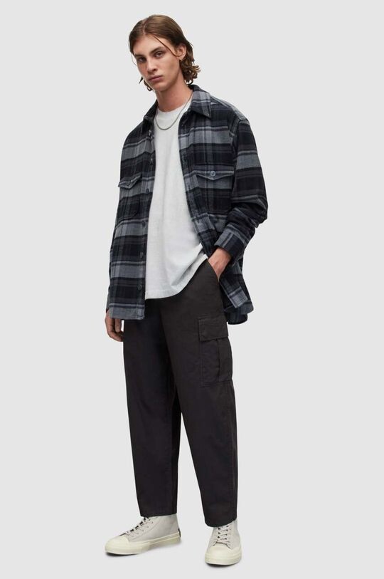 

Брюки из хлопка талька AllSaints, черный