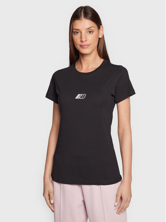

Футболка спортивного кроя New Balance, черный