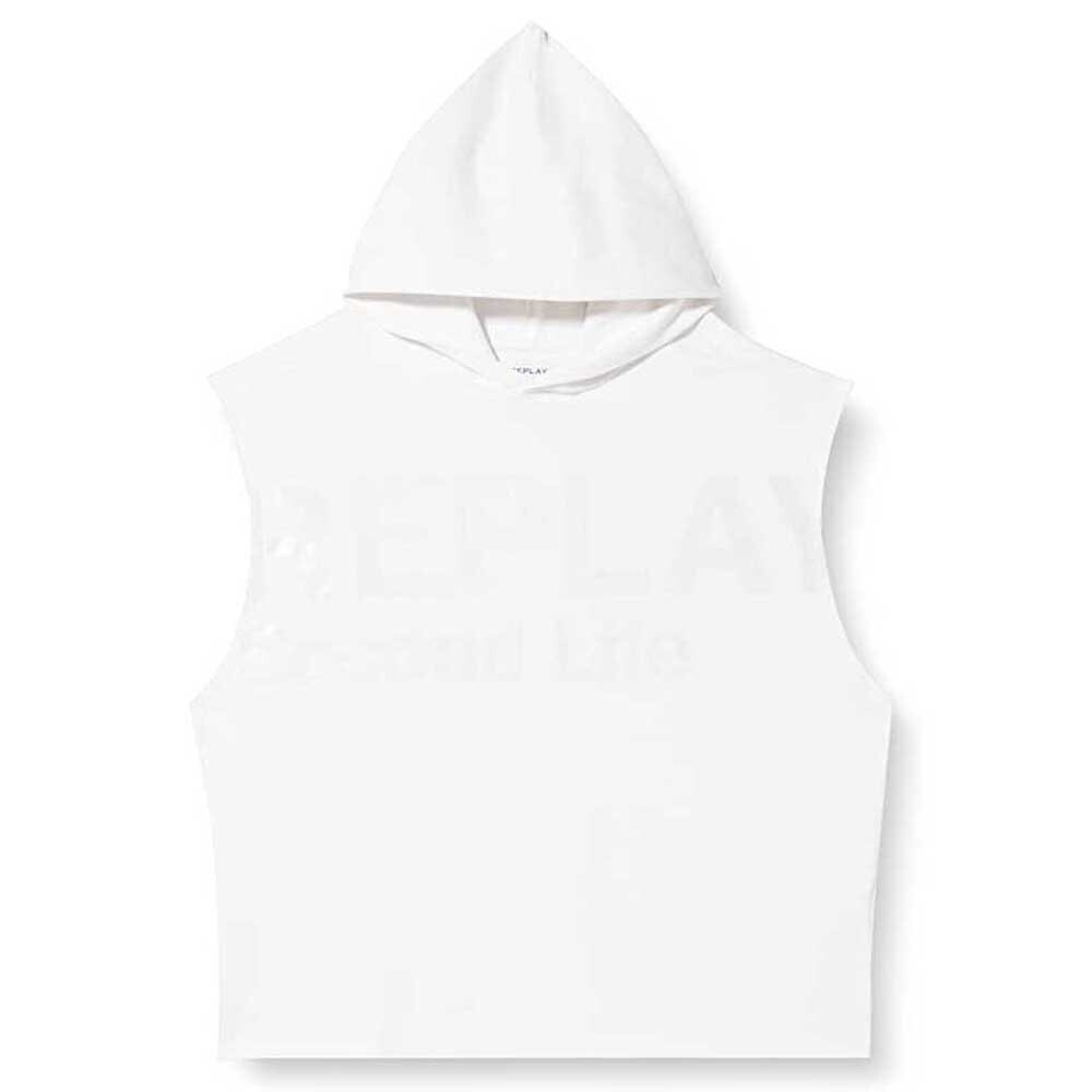 

Худи Replay W3635A.000.23358P Short Sleeve, белый