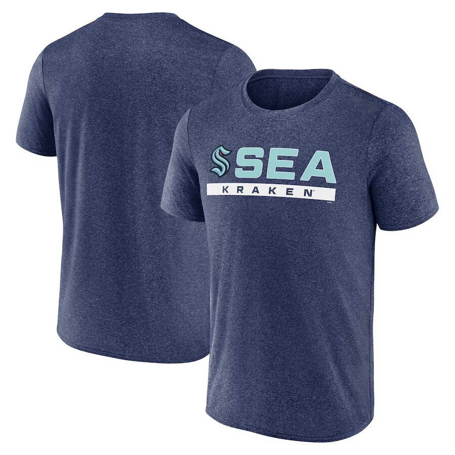 

Футболка с коротким рукавом Fanatics Branded Seattle Kraken, синий